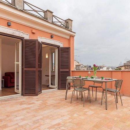 Apartment With Terrace In Via Del Pellegrino - Fromhometoローマ エクステリア 写真